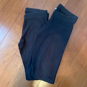 Two pairs victorias secret black legging
